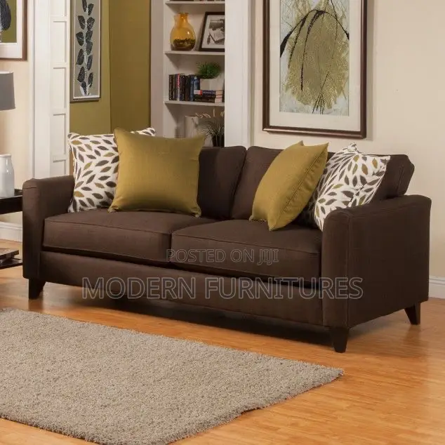 Brown 3 Seater Sofa