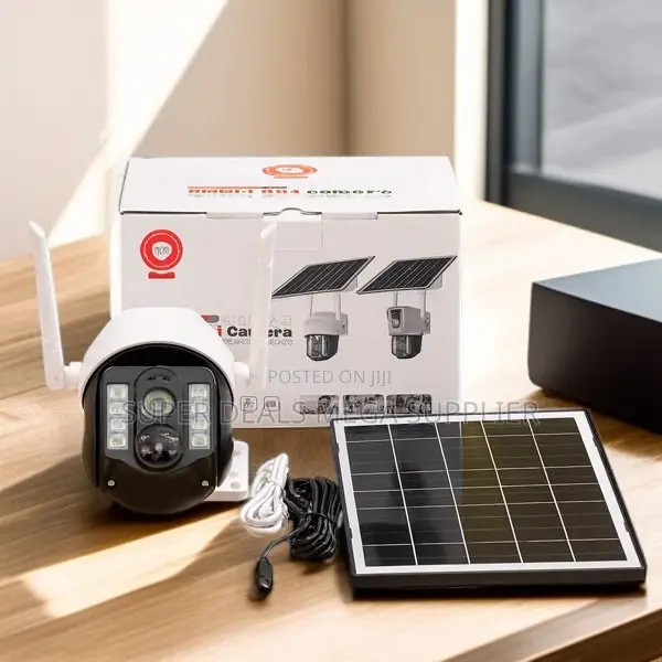 4g Solar Camera With Human Detection and Built-in Microphone Speaker