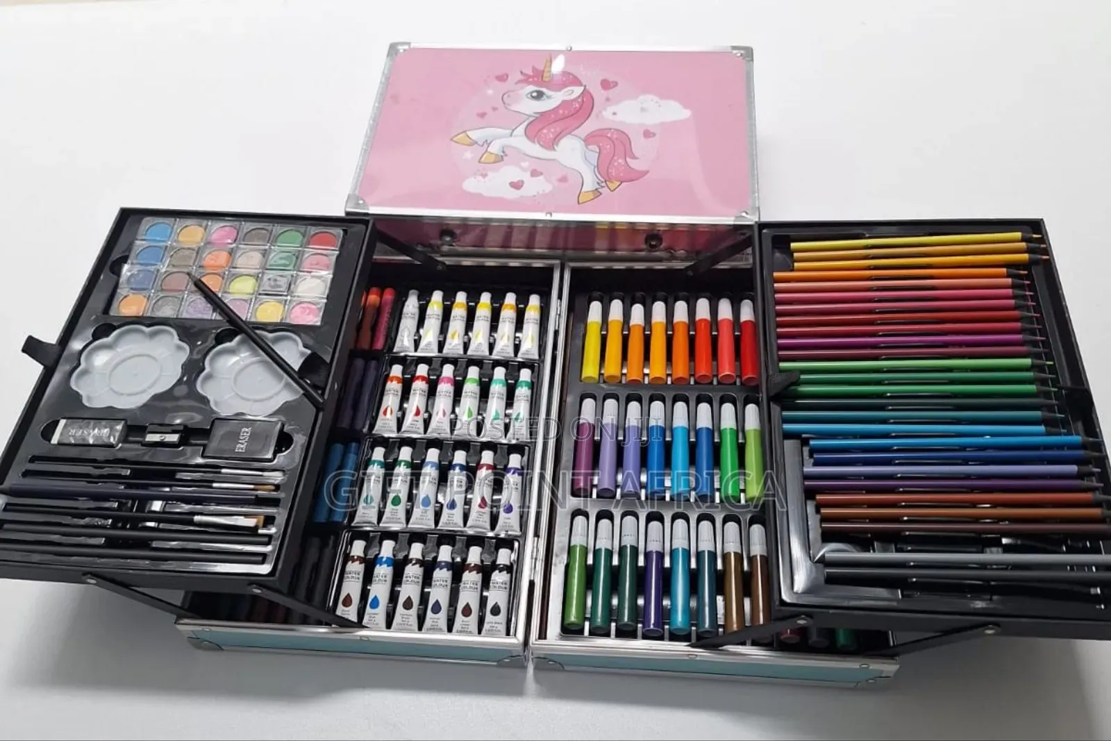 145pcs Aluminium Foldable Artset For Kids