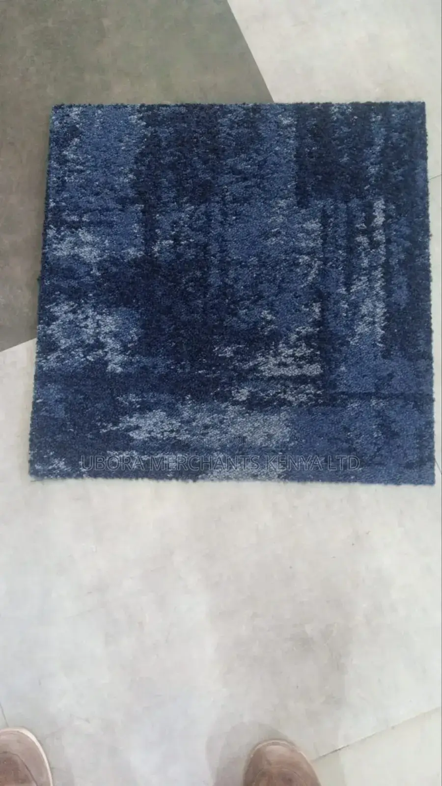 Deep Blue Quality Belgotex Tile Carpets Suppliers Kenya