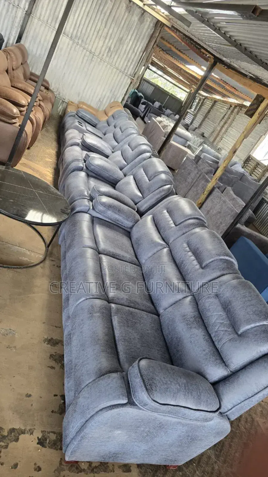 Functional 7 Seater Semi Recliner Sofa 3 2 1 1
