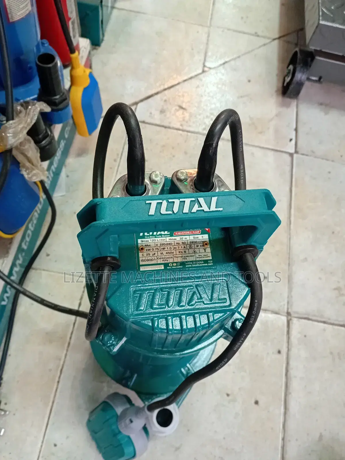 Total 1hp Submersible Pump 0.75kw