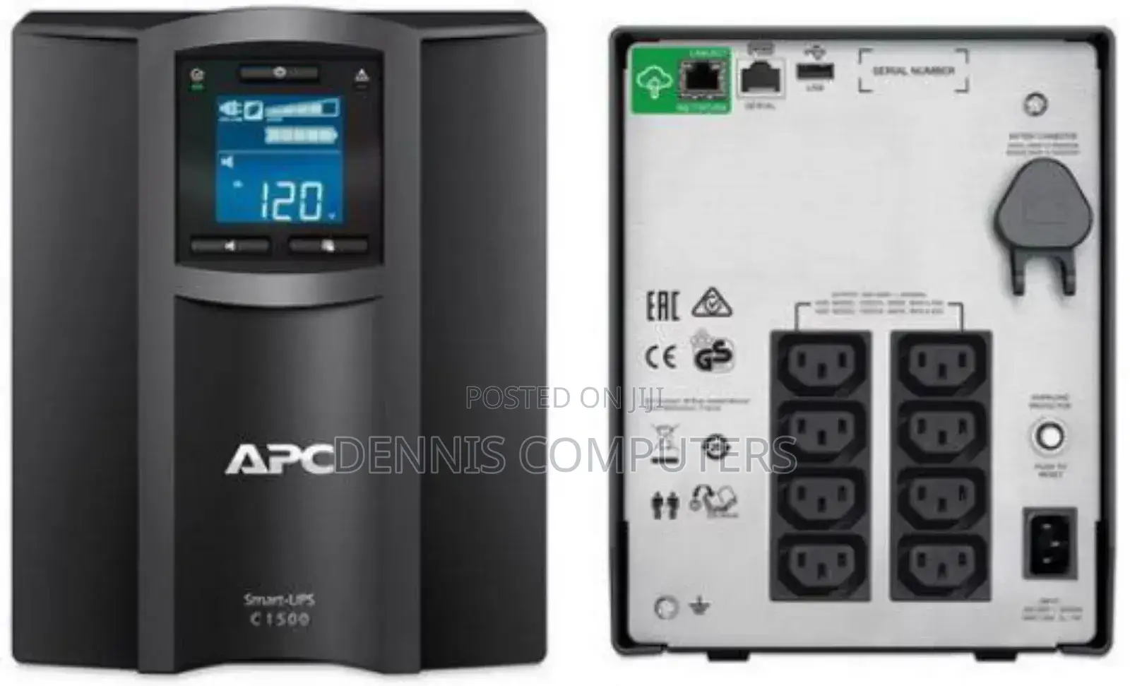 Smart-Ups C 1500va LCD 230v Apc!! With Smart Connect