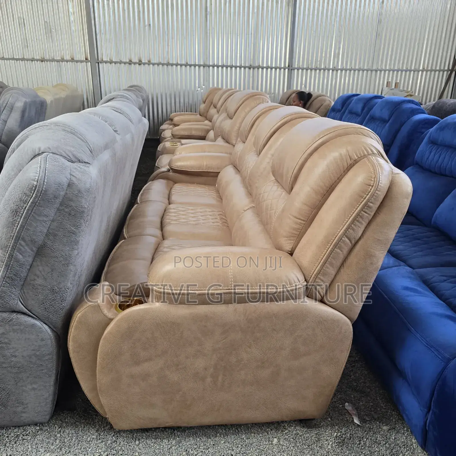 Special 7 Seater Semi Recliner Sofa 3 2 1 1