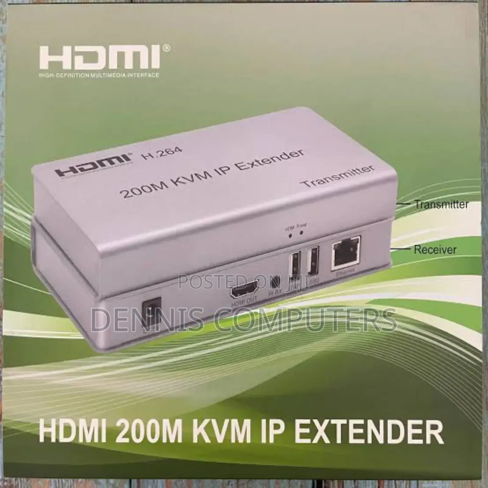 200m Kvm Hdmi Extender Over Ethernetcable With Usb-c 1080p Full Hd