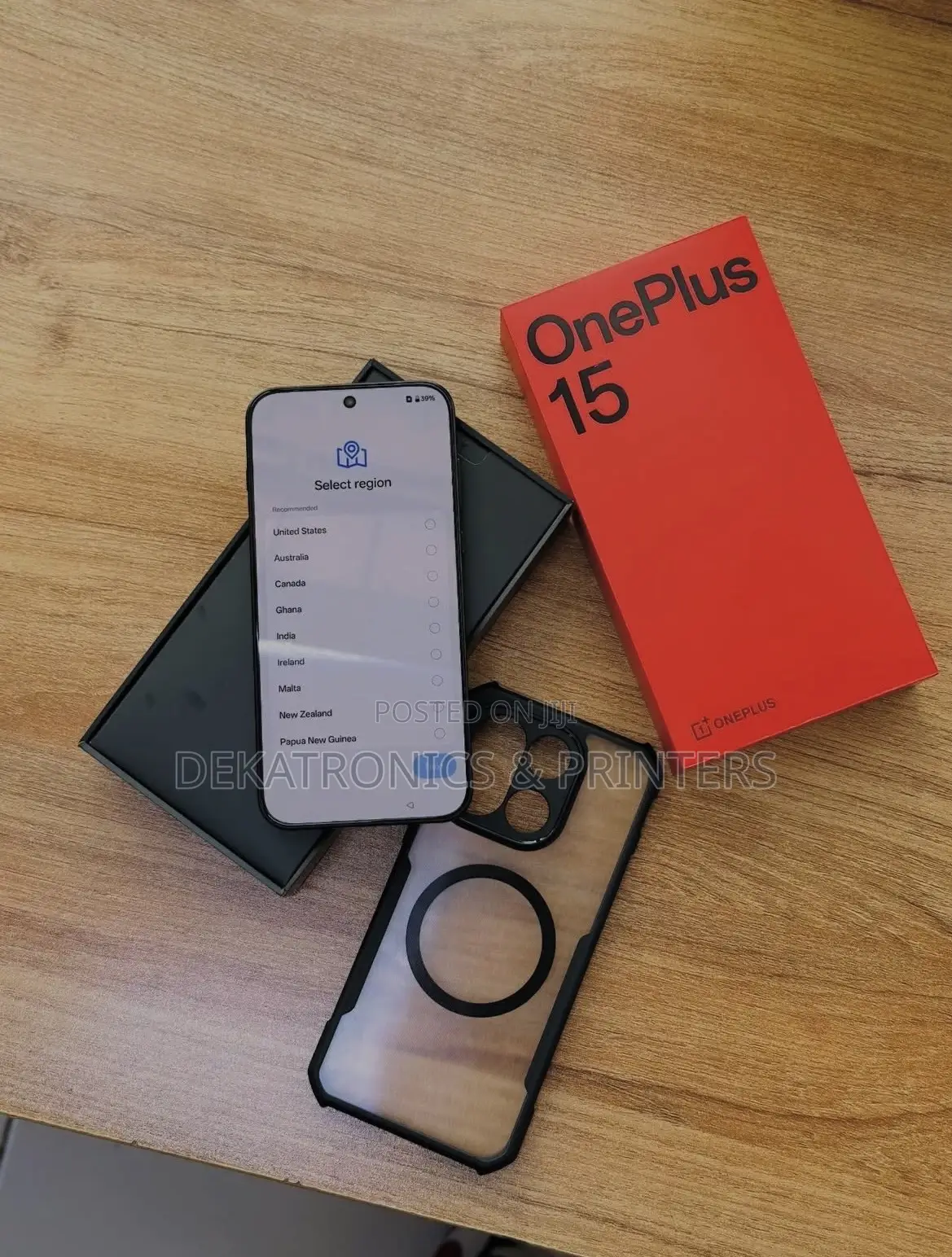 New OnePlus 15 256 GB Black