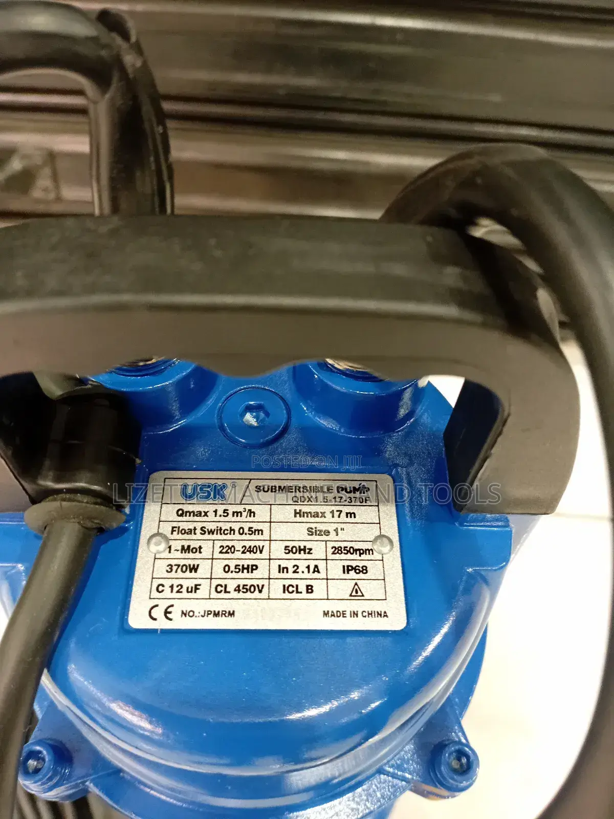 Usk 0.5hp Submersible Pump Qdx1.5- 17-370f