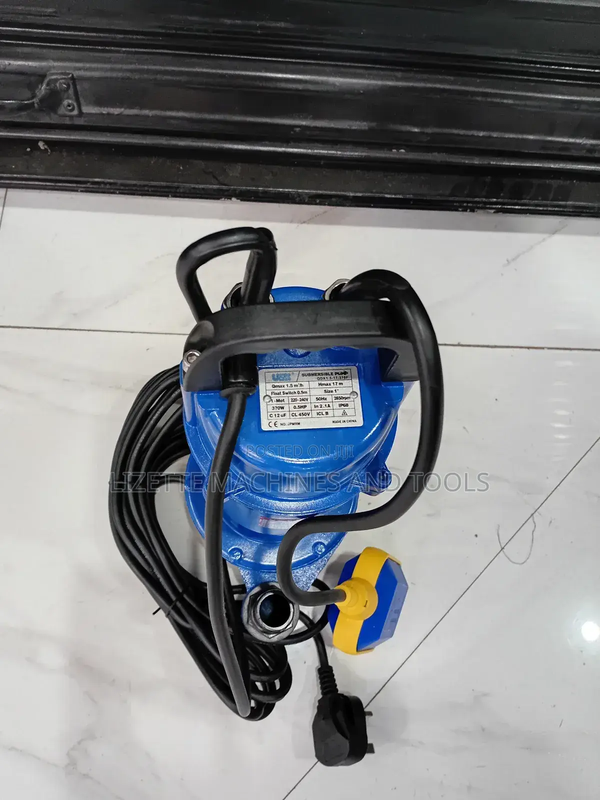 Usk 0.5hp Submersible Pump Qdx1.5- 17-370f