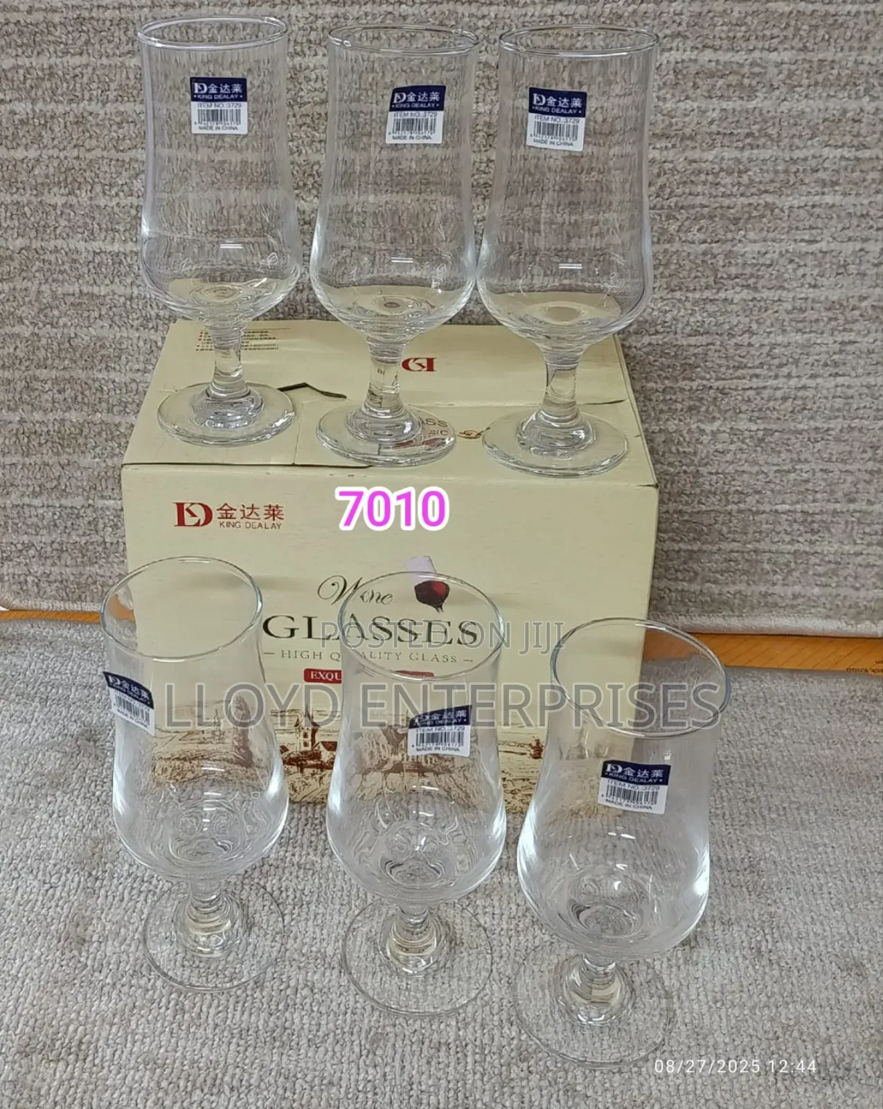 6pcs Classic Cocktail Wine Glasses