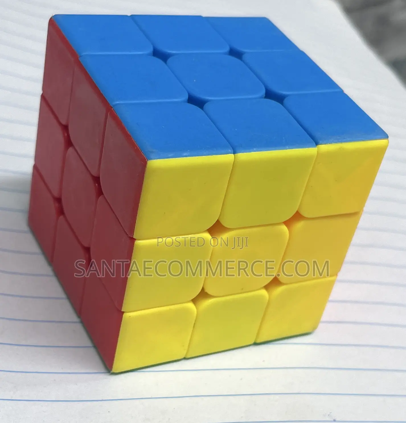 Stickerless 3by3 Magic Rubik Speed Cube Puzzle Solving Game
