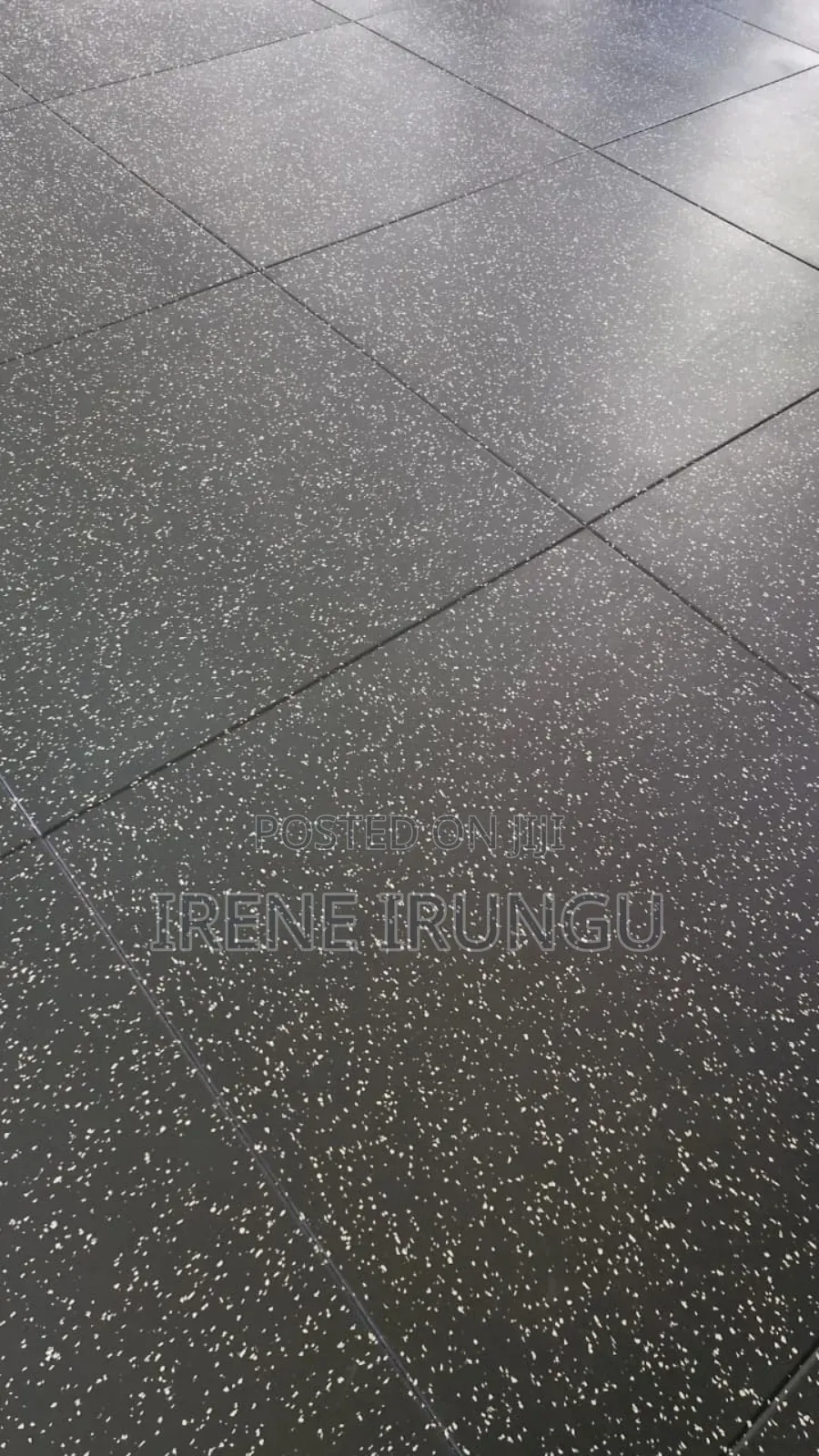 Interlocking Gym Mats (Black White Floor Mats