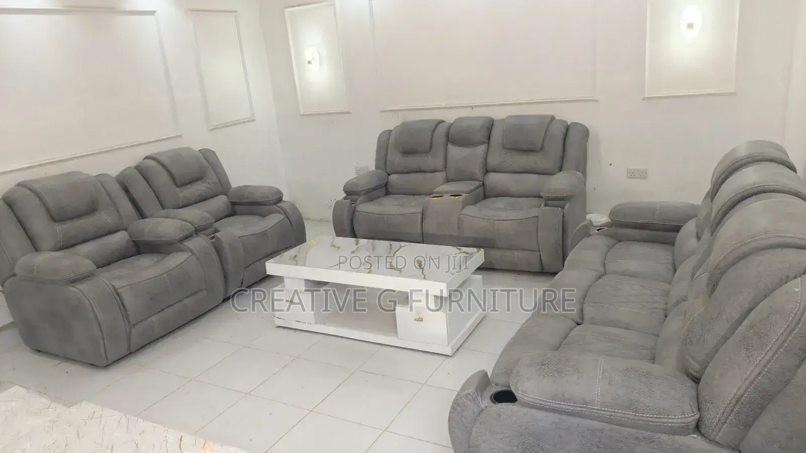 Joyous 7seater Semi Recliner Sofa 3 2 1 1