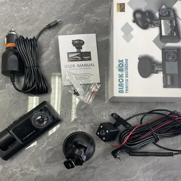 Affordable Blackbox C309 Dash Camera With3 Cameras ;
