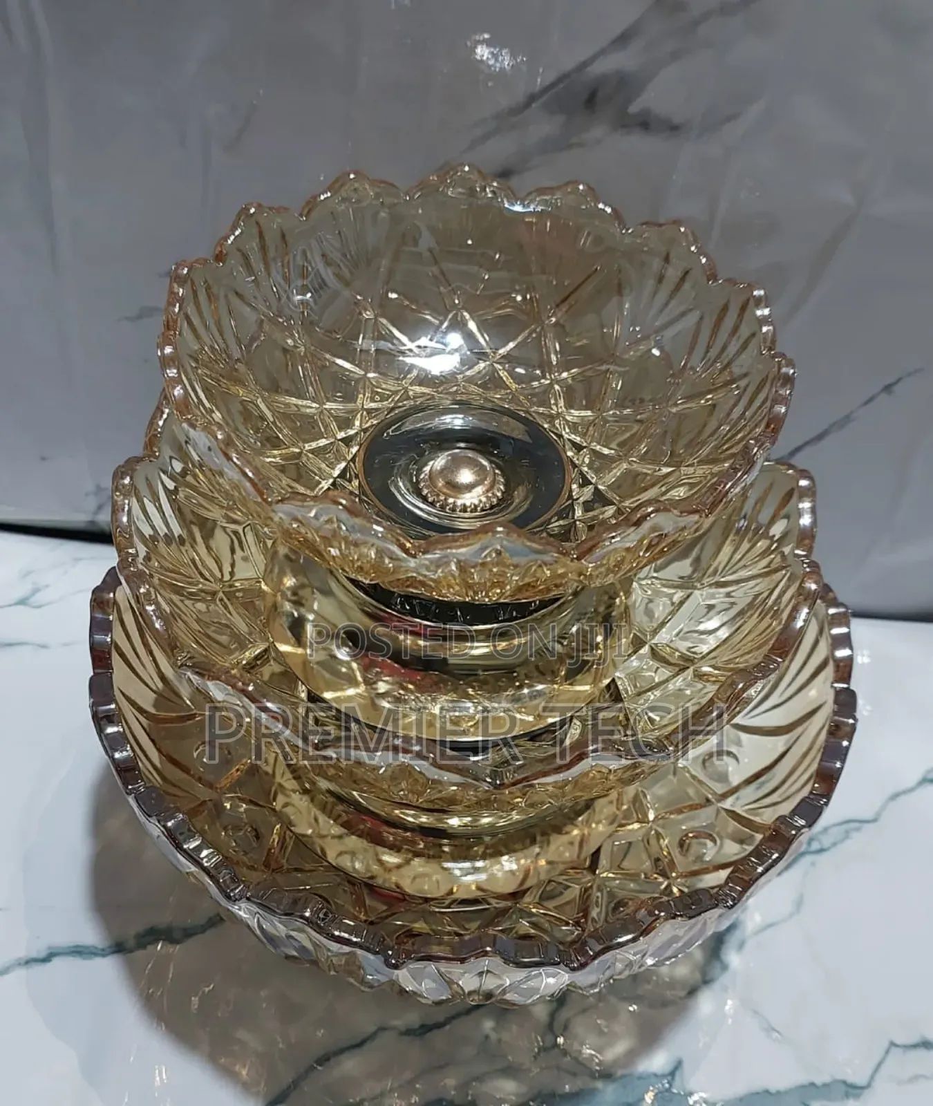 3 Arm Elegant Multi-Purpose Display Serving Bowls