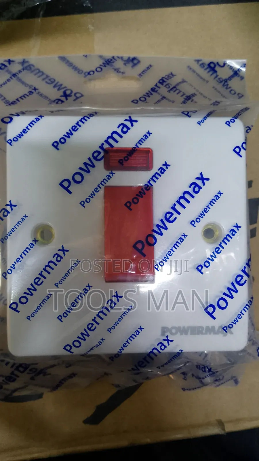Powermax 1 Gang 2 Way Electrical Water Switch.