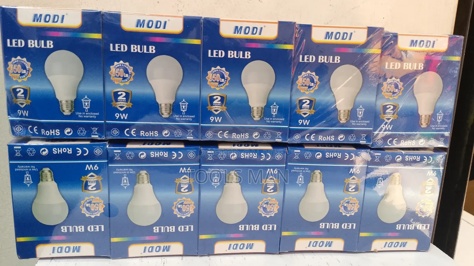 McDi Led Bulb. Modi 9w Bulb.