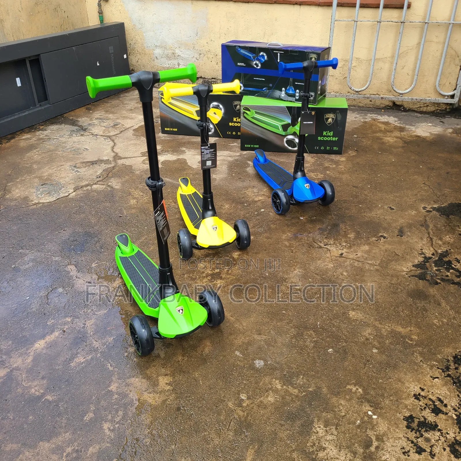 Lamborghini Style Kids.Kids Scooter. Adjustable Height.