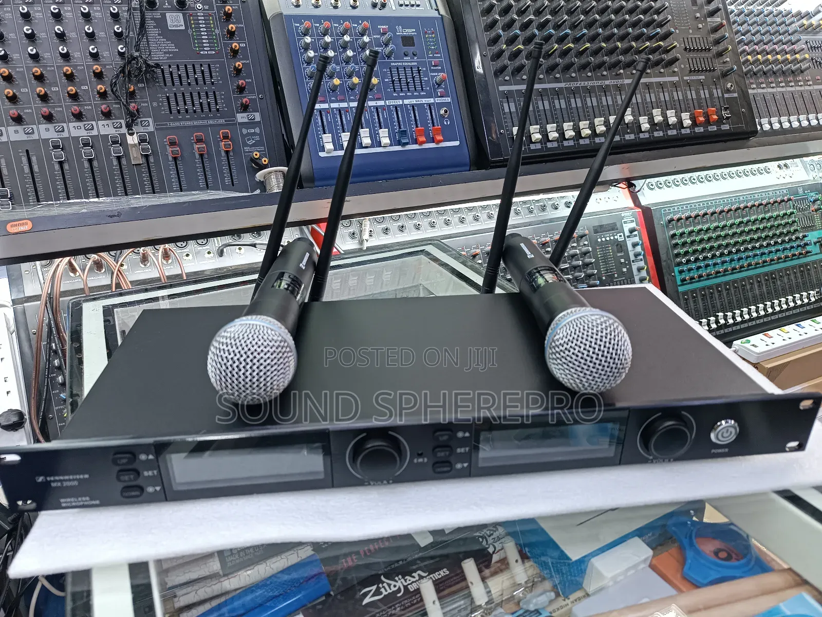 Sennheiser Mx 2000 2in1 Wireless Microphone