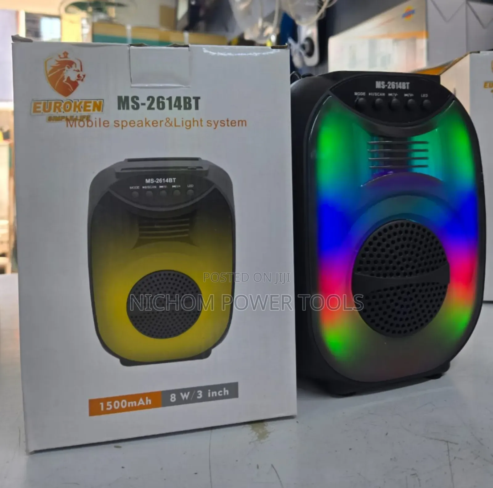 Portable Bluetooth Speaker/Mobile Speaker With Lights