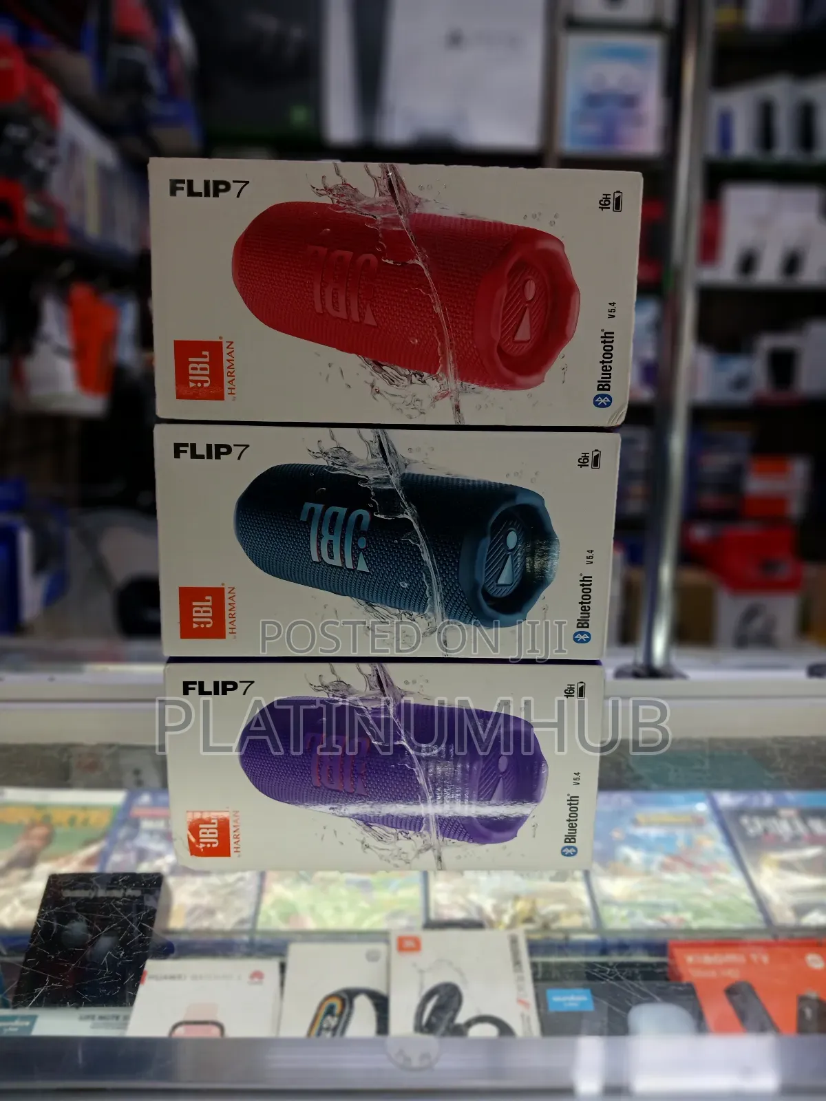 Flip 7 Portable Bt JBL Speakers