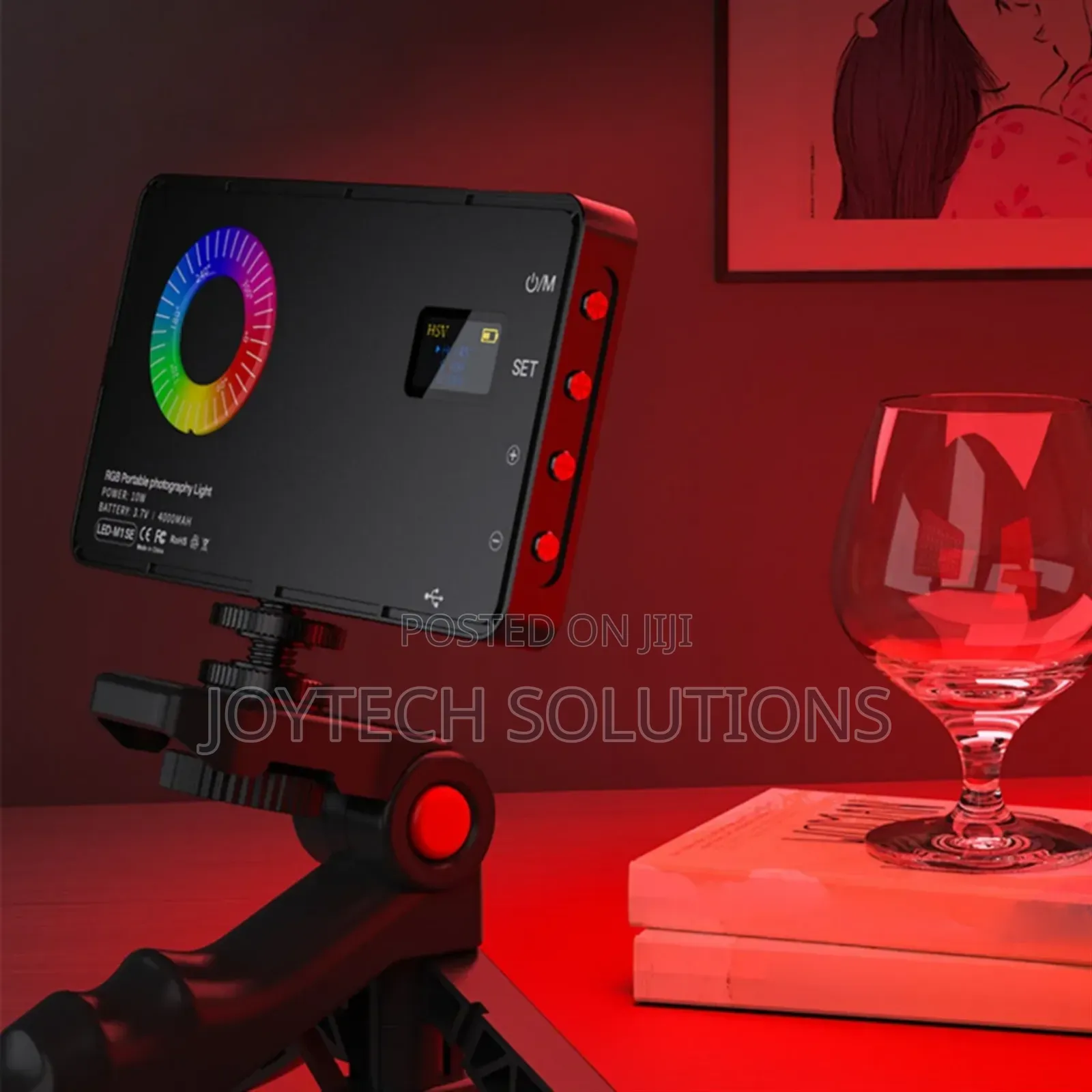 Camera Lighting for Live Stream Video Fill Light
