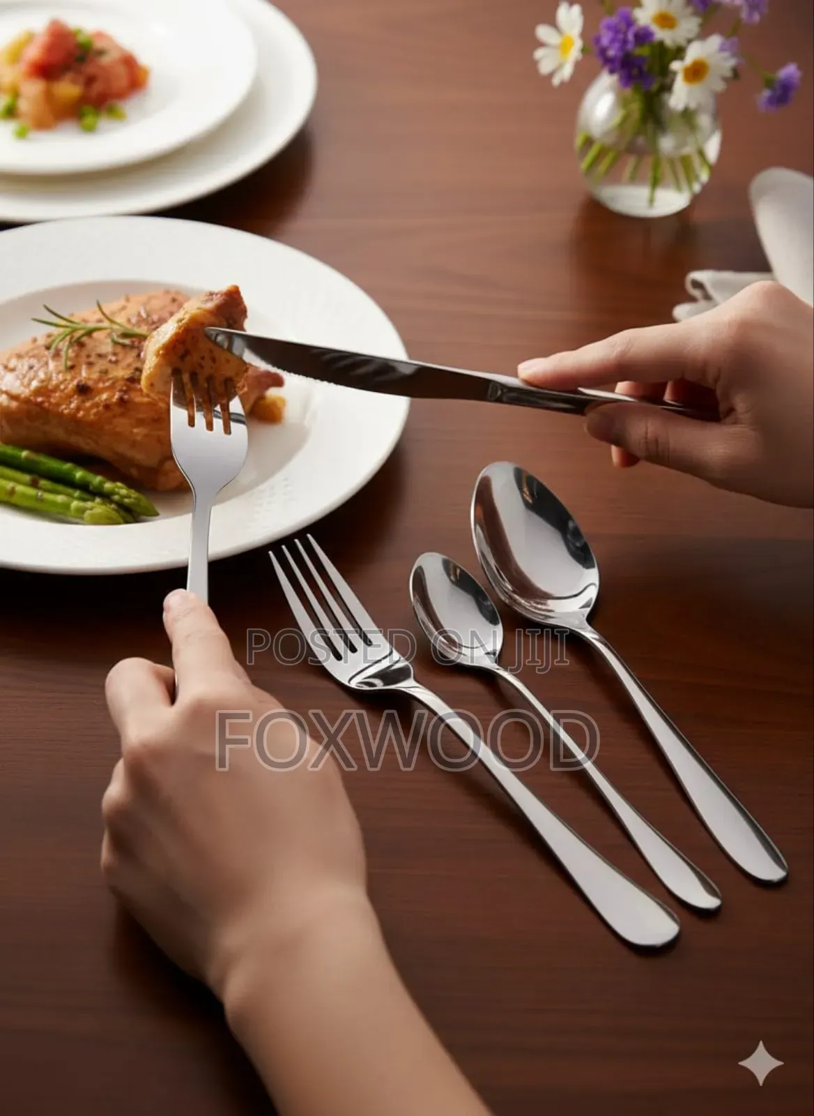 New Arrivals *24pc Homier Cutlery Set