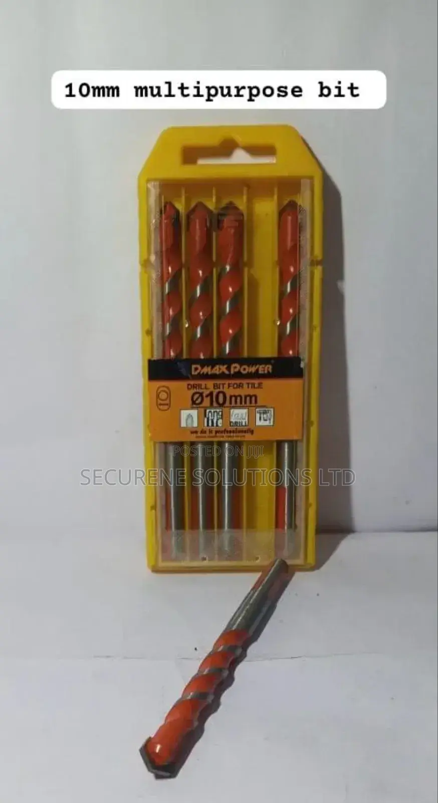 Dmax Power 10mm Multipurpose Drill Bits For Tile