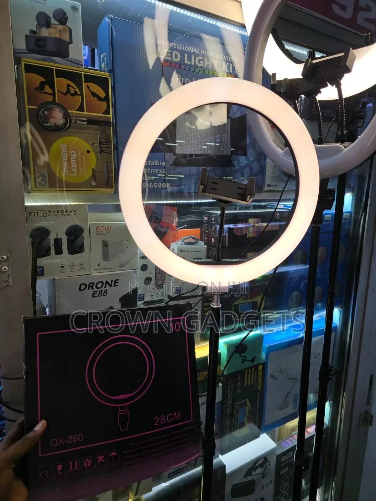 10-Inch Led Ring Light Kit With Stand for Content Creators