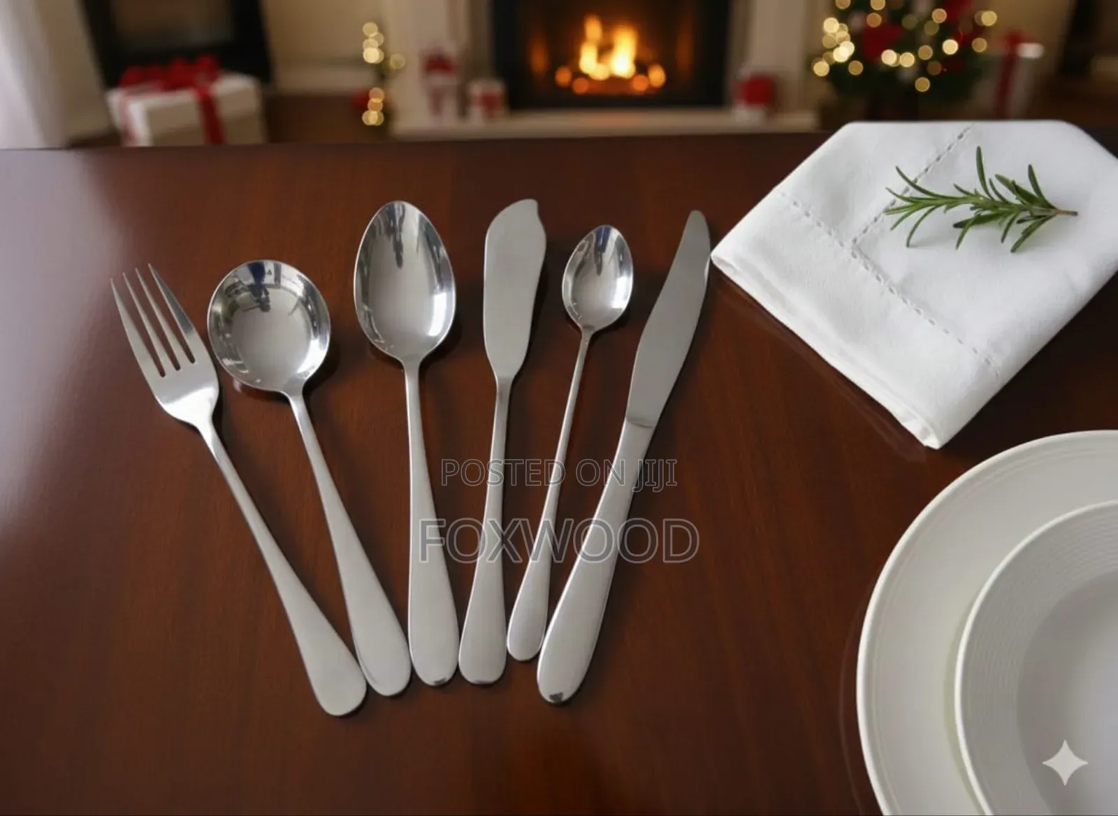 *36pcs Homier Silverware Cutlery Set