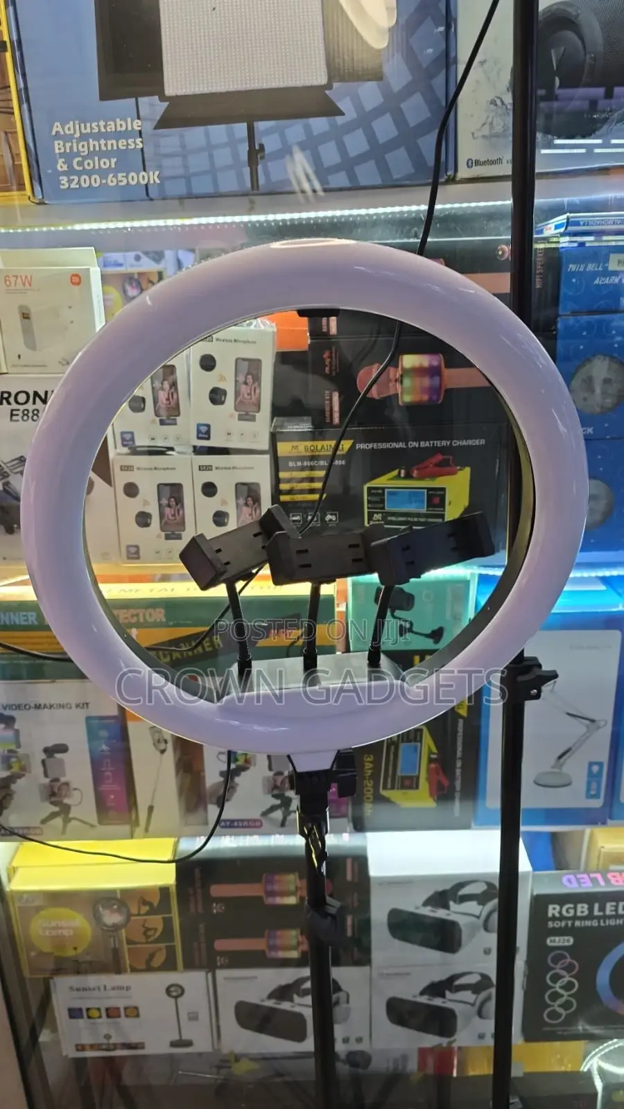 14" Led Ring Light Kit With Stand for Vlogging Live Streaming