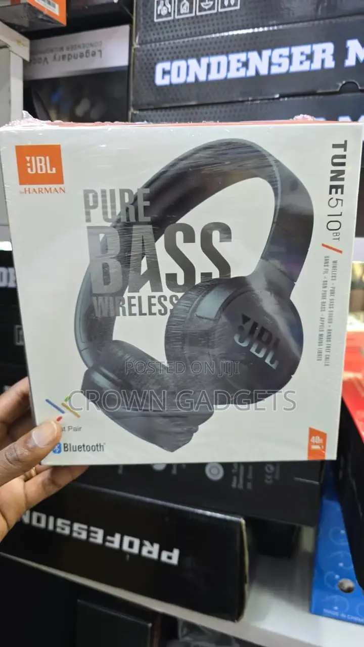 Jbl Tune 510bt Wireless On-ear Headphones Hands-free Calls