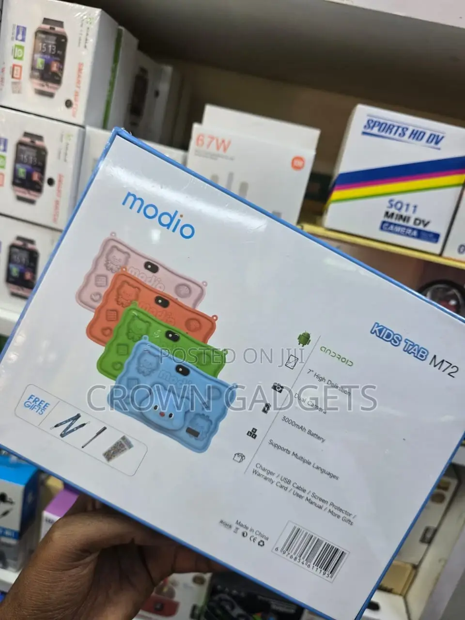 Modio M72 7” Kids Android Tablet Educational Tablet