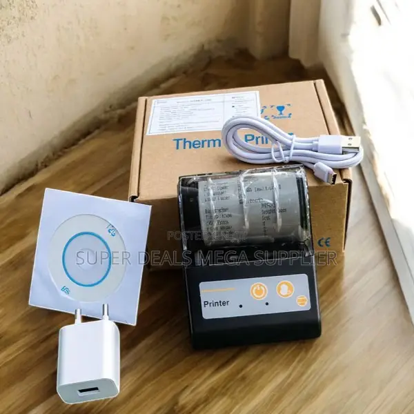 Mini 58mm Thermal Receipt Printer for Shops and Mobile Businesses