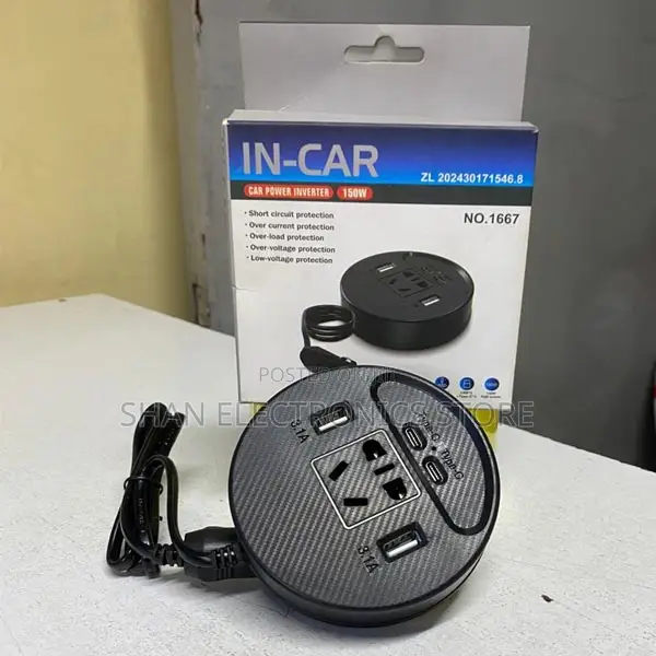 Smart Travel Car Power Inverter 150w