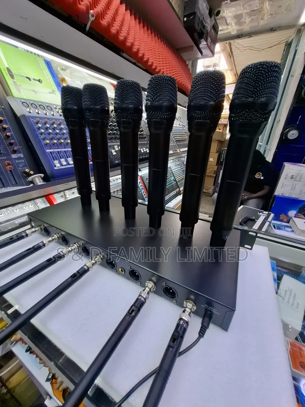 Shure Glxd96 6 in 1 Wireless Microphone With Adjustable Frequency