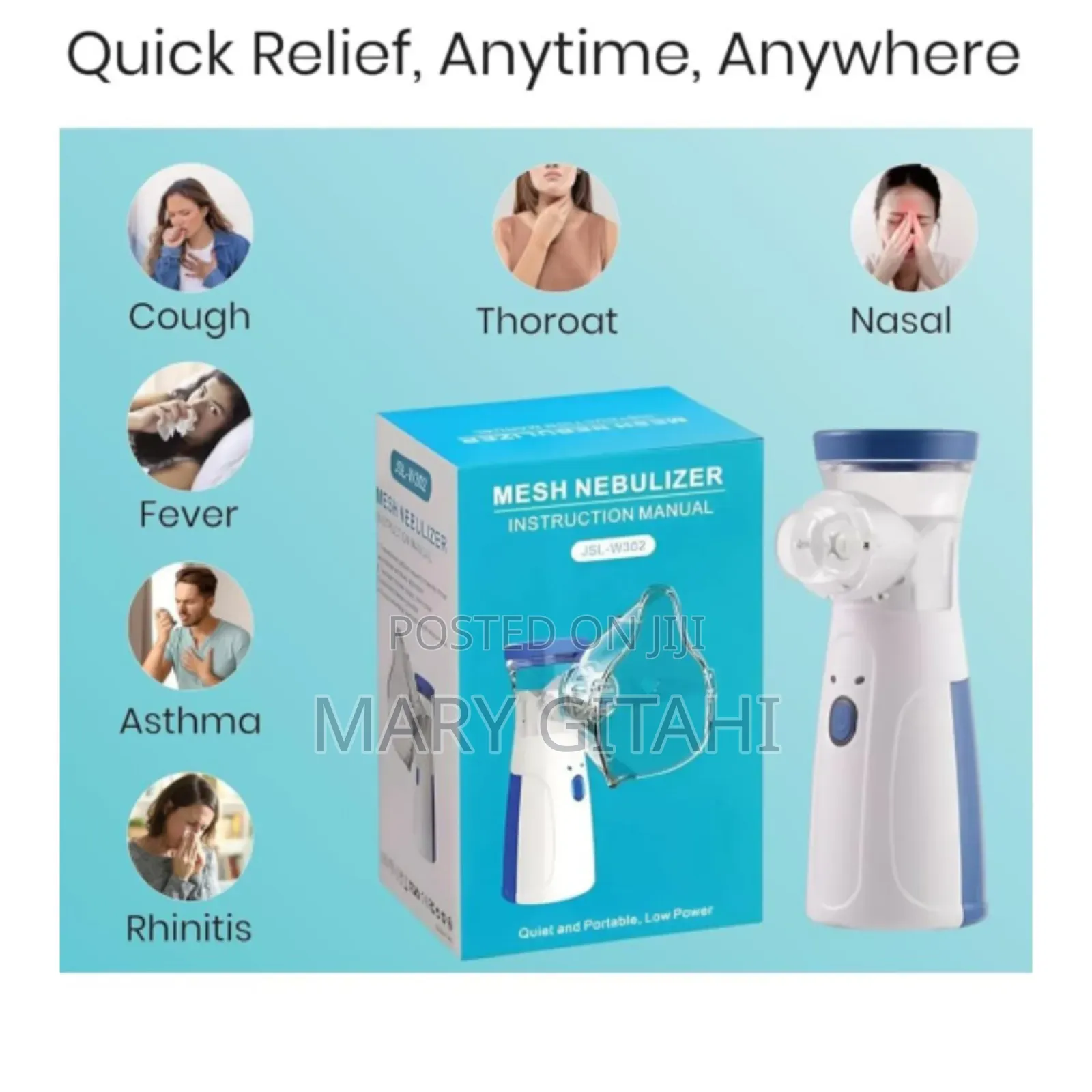 Portable Mesh Nebuliser*