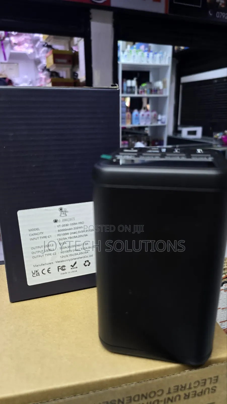 High Capacity Power Station 100watts [ 60 000mah ]