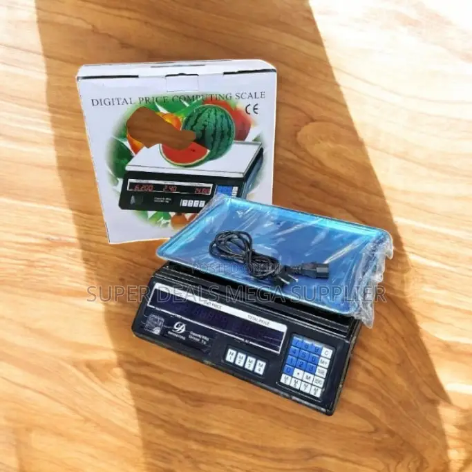 1 Year Warranty Acs 40kg Digital Weighing Scale With Led Display