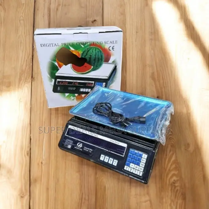 Top Quality Acs 40kg Digital Scale With Heavy Duty Construction