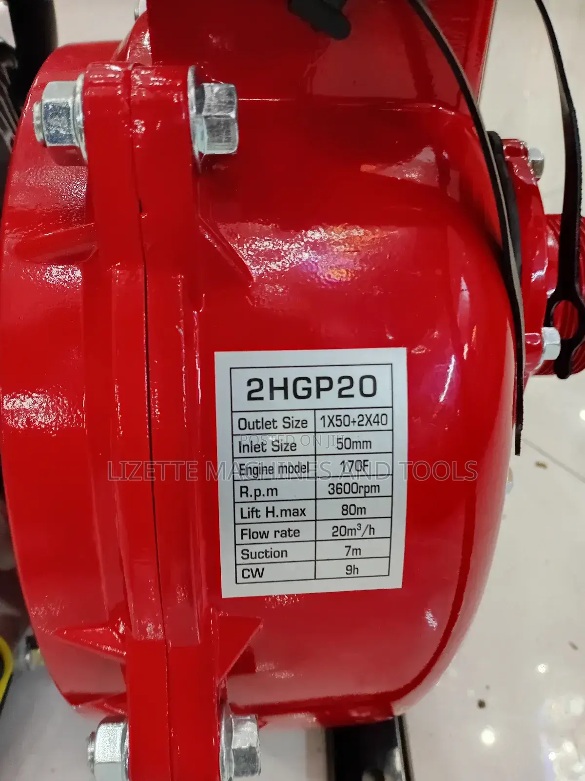 Honda High Pressure Petrol Water Pump 2 Inch