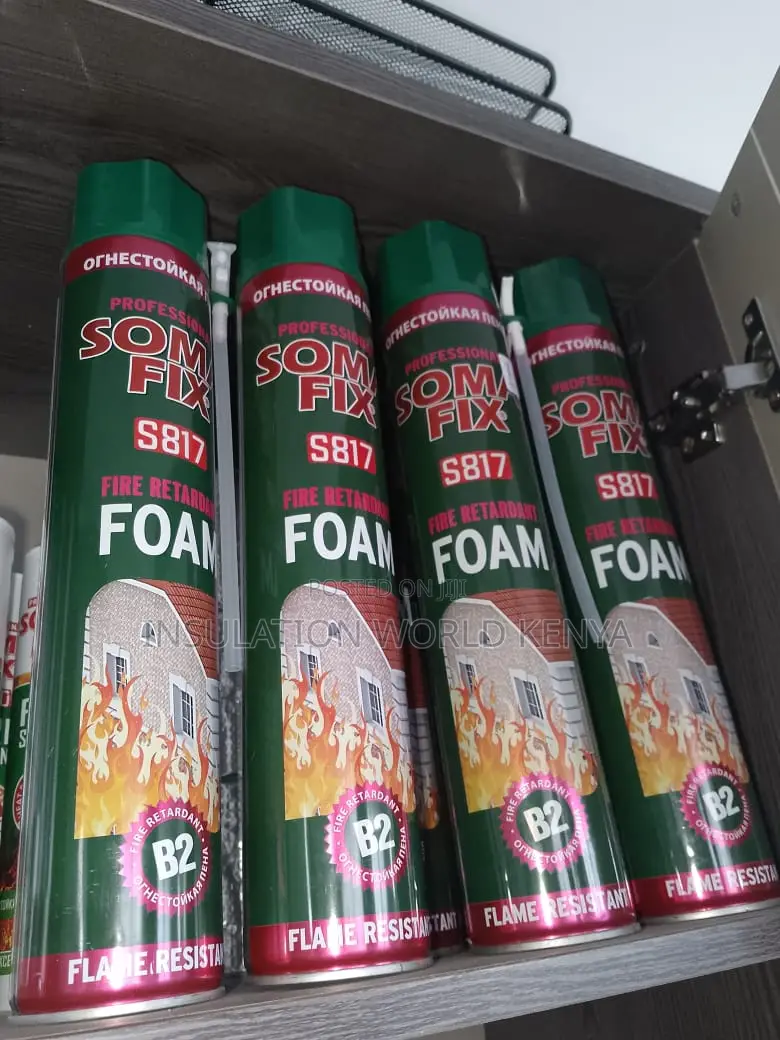 Somafix Fire Retardant Pu Foam – 750ml Insulating Sealant