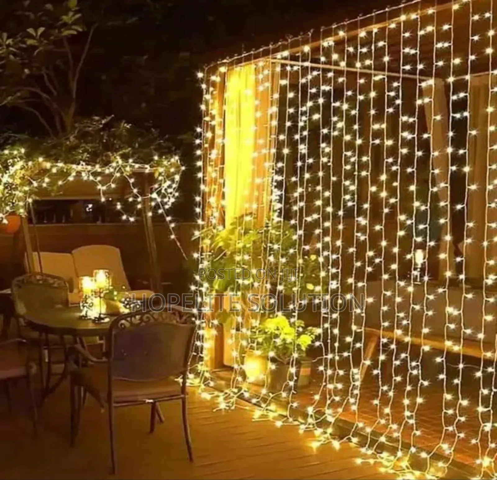 Curtain Drops Light Decorations