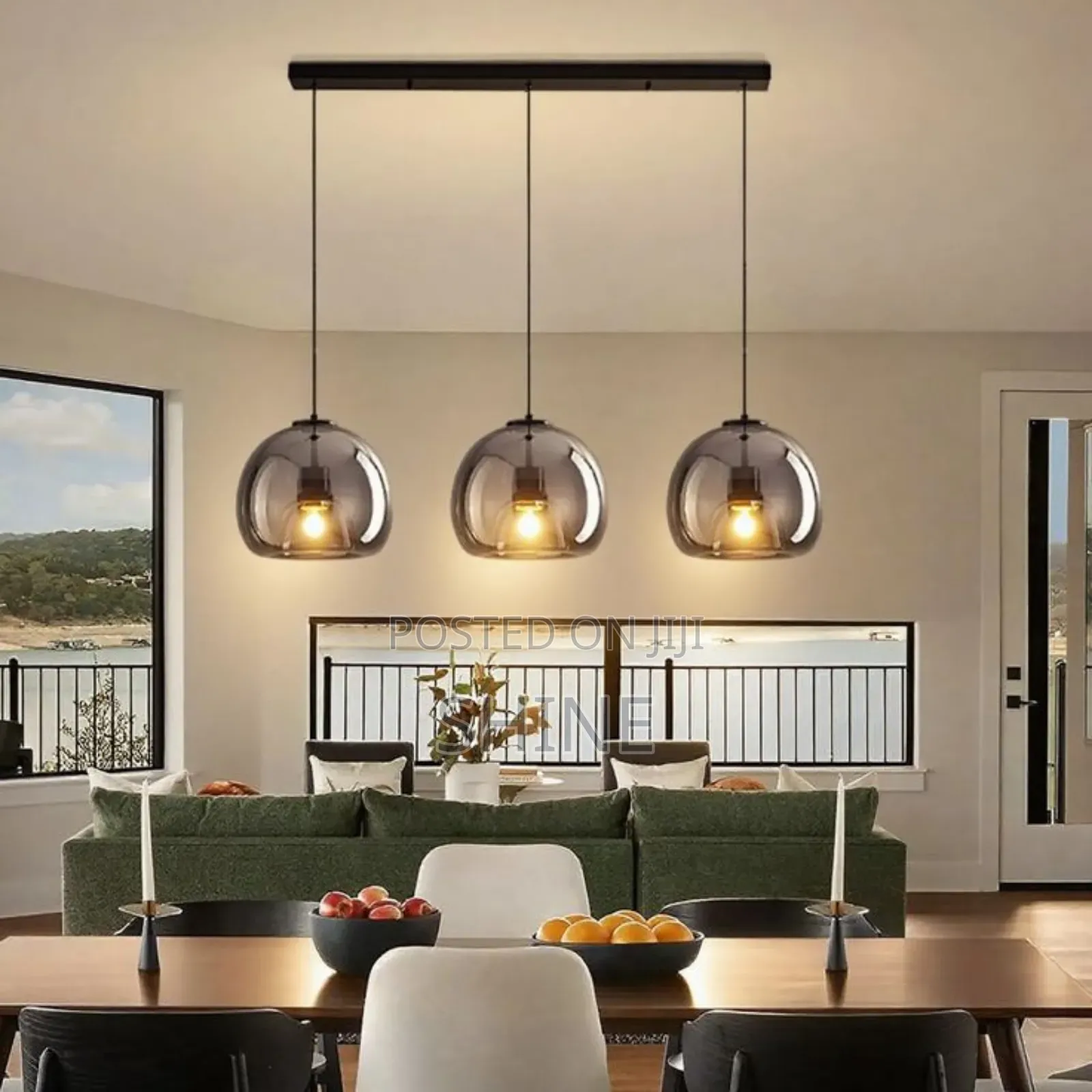 Modern Glass Hold Chandelier