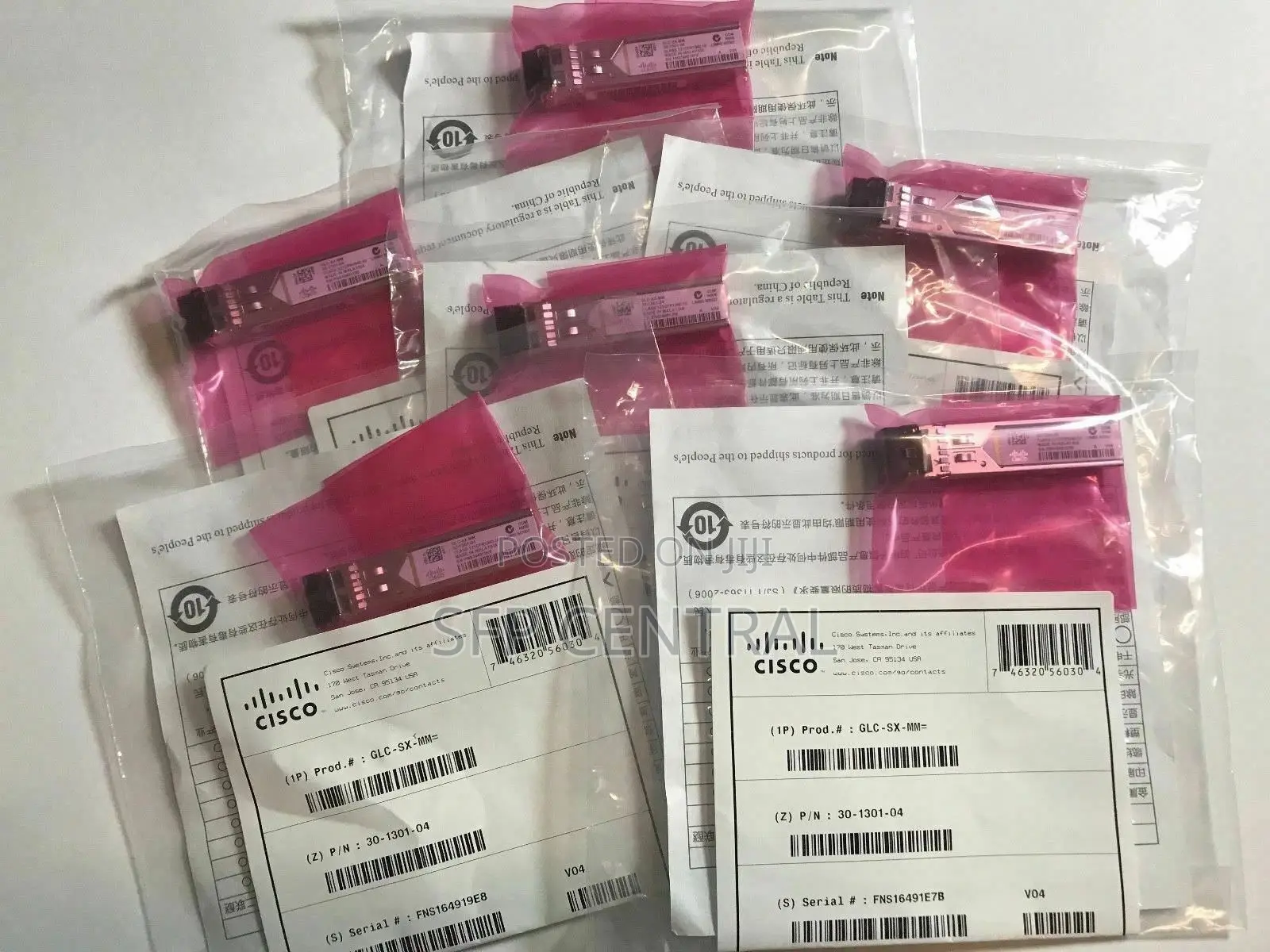 Cisco Glc-sx-mm Transceiver Module 1000-base