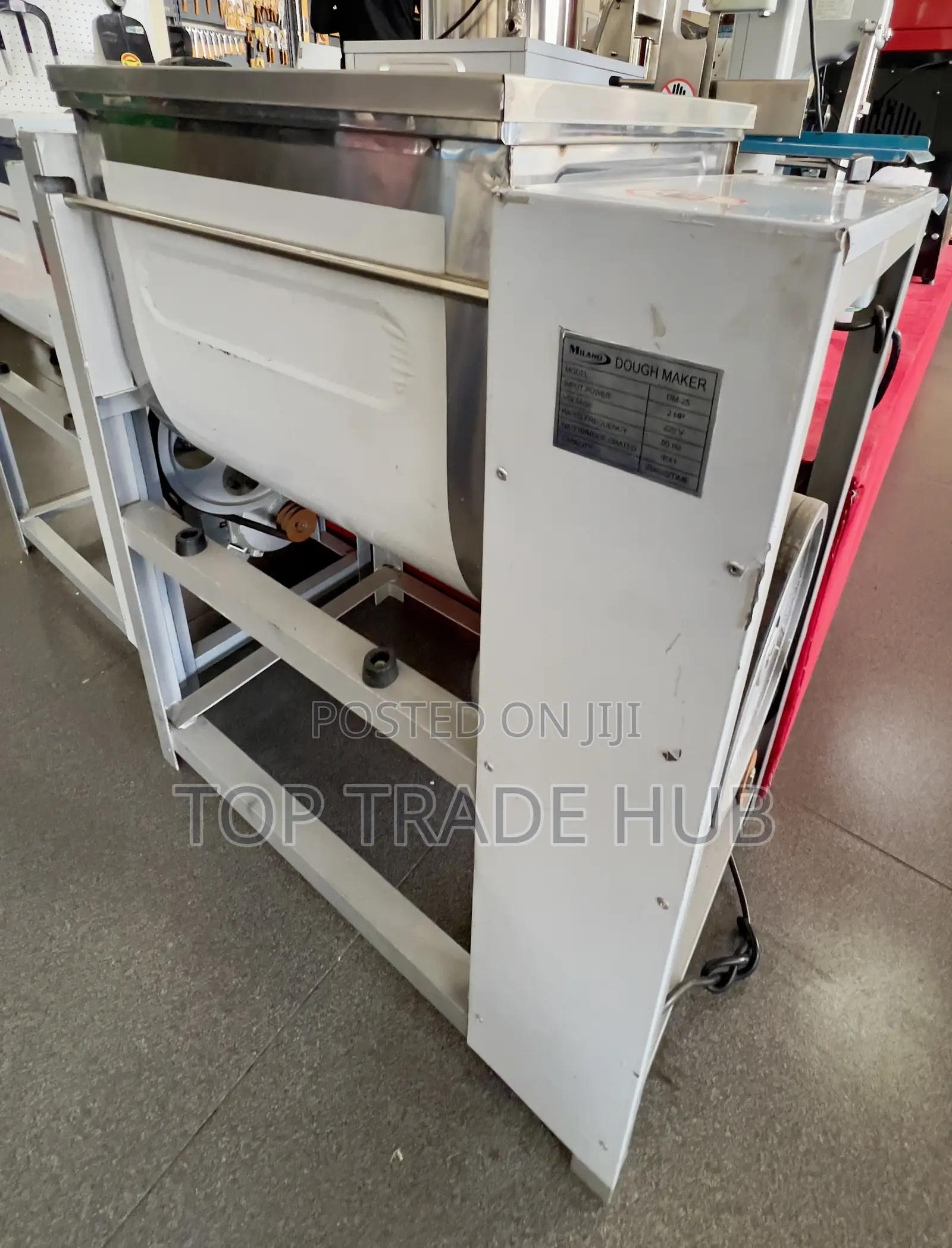 Heavy Duty Milano Electric Dough Maker 25kg 2hp