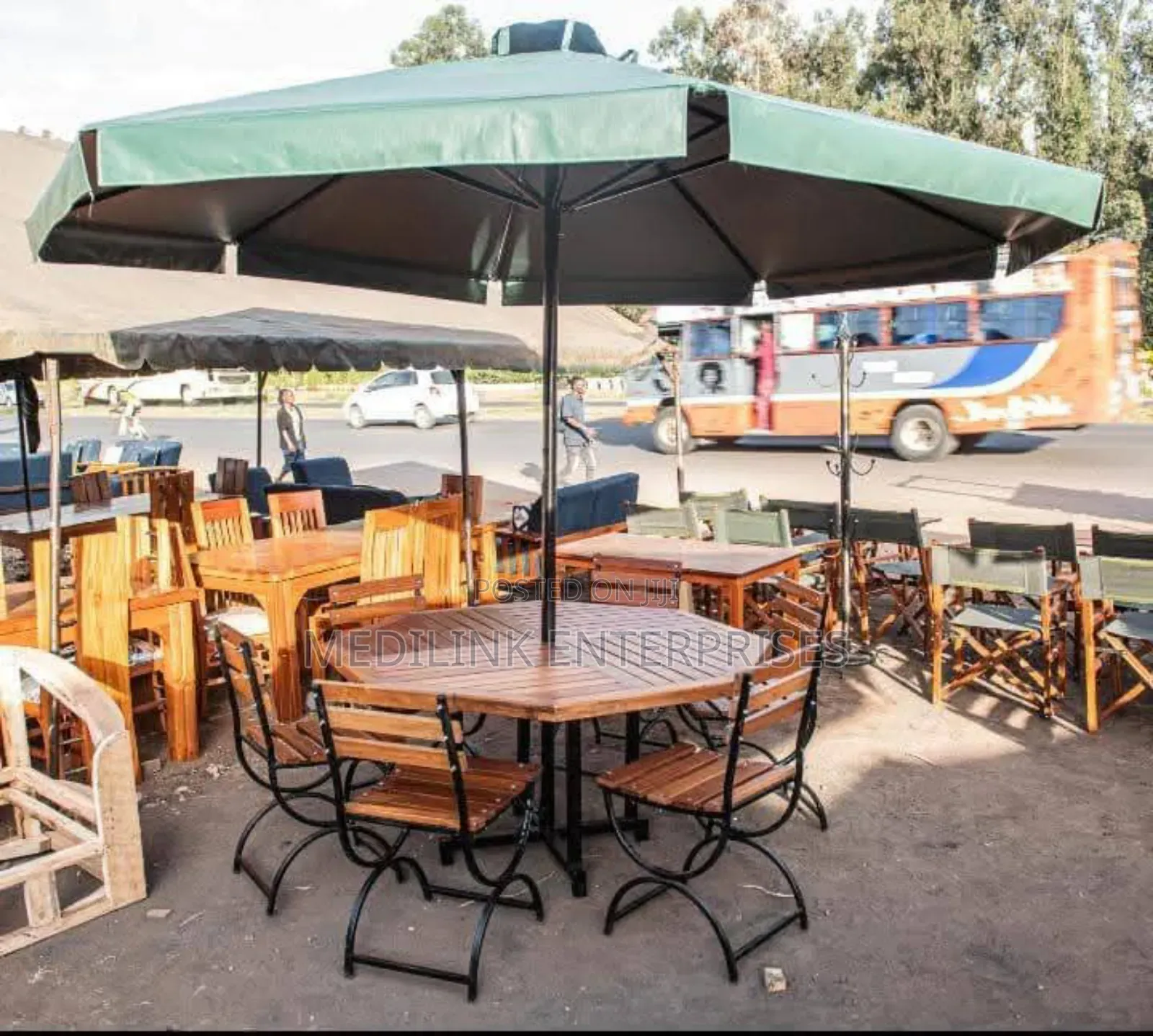 Six Seater Outdoor Umbrella Shades