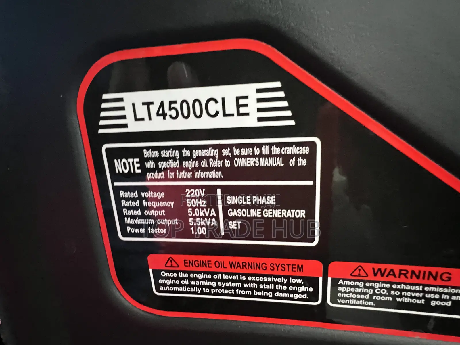 Aico Japan Lt4500cle Single Phase Petrol Generator 5.5kva