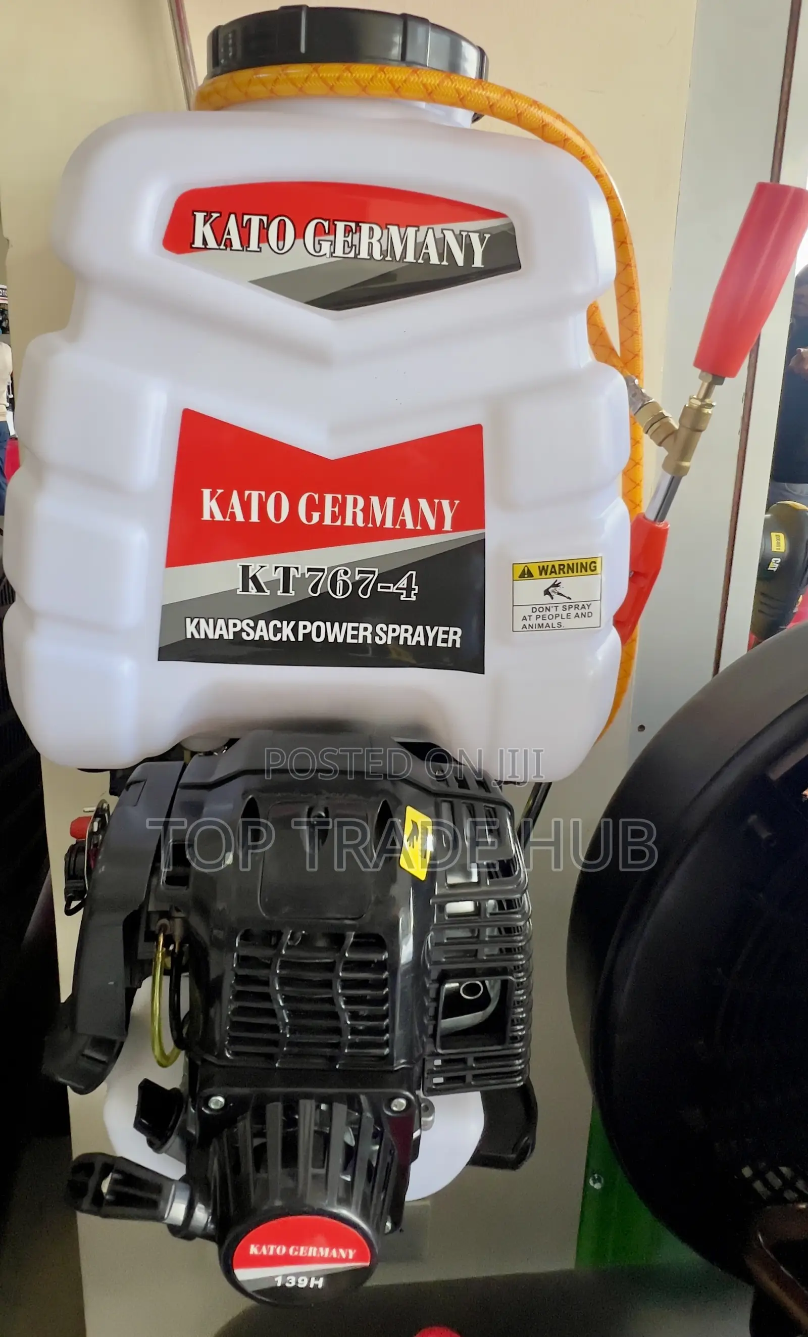 🌿 Kato Germany 4-stroke Petrol Knapsack Sprayer – 20 Litres