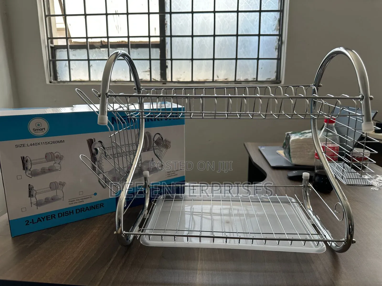 Smart Life 2layer Stainless Steel Dishrack