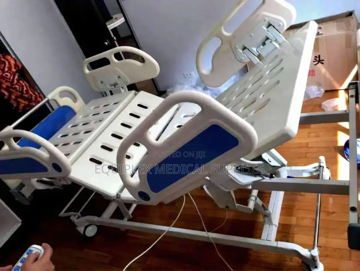 Quality Five Function Hospital Bed / Electric Icu Bed (Uses Remote)